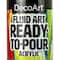 12 Pack: DecoArt® Fluid Art Ready-To-Pour Acrylic™ Paint, 8oz.